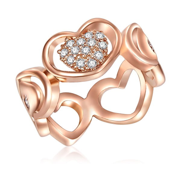 Lovers rozéarany színű női gyűrű, 54-es méret - Tassioni