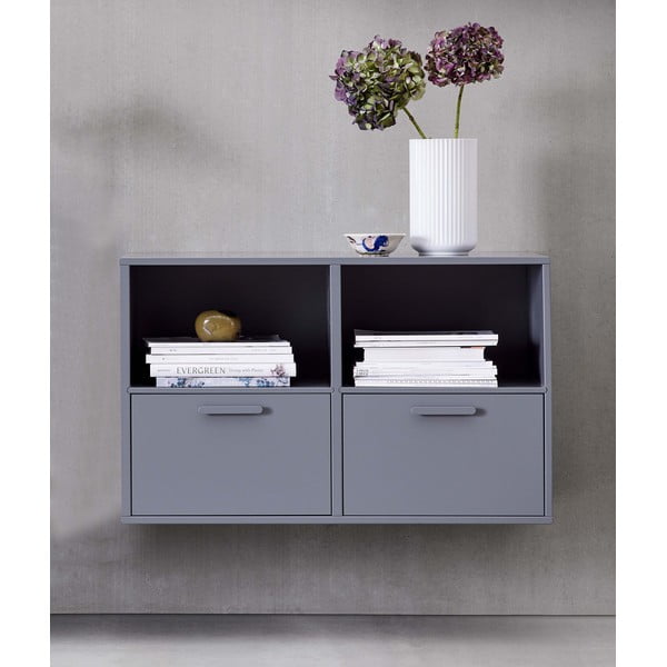 Keep by Hammel szürke fali komód 2 ajtóval-image-1