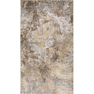 Világoskék-világosbarna mosható szőnyeg 80x150 cm Sandstorm – Vitaus