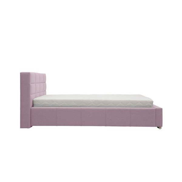 Reve halvány rózsaszín kétszemélyes ágy, 140 x 200 cm - Mazzini Beds-image-1