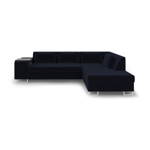 San Antonio sötétkék kinyitható kanapé, jobb oldali - Cosmopolitan Design