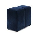 Kék bársony háttámla moduláris kanapéhoz Rome Velvet - Cosmopolitan Design