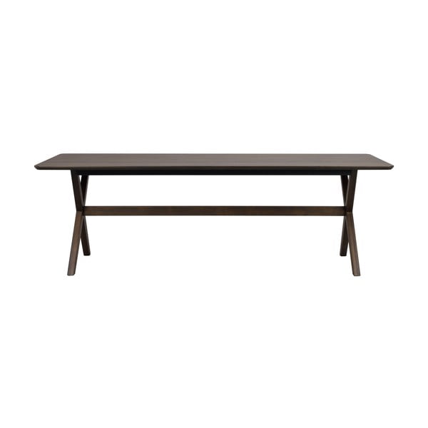 Étkezőasztal tölgyfa dekoros asztallappal 230x95 cm Calverton - Rowico