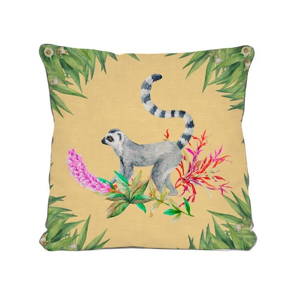 Lemur párna, 45 x 45 cm - Madre Selva