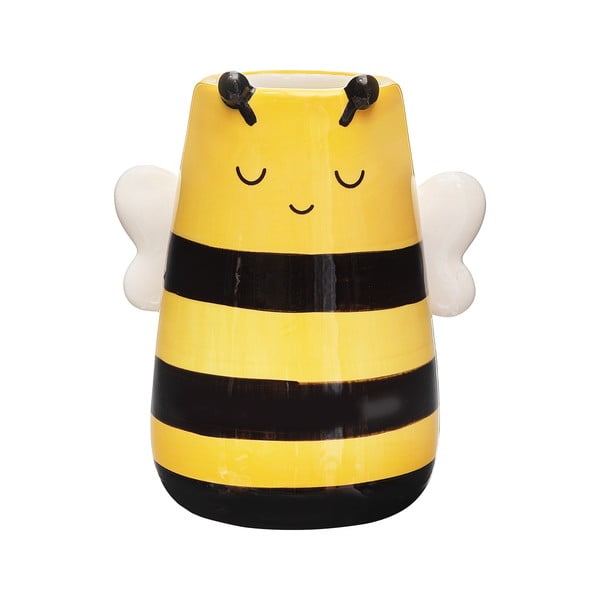 Sárga dolomit váza (magasság 10,5 cm) Bee – Sass & Belle