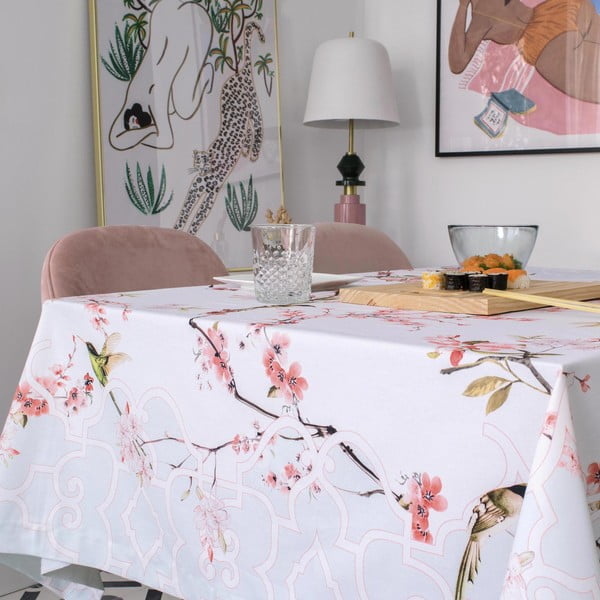Basic Chinoiserie pamut asztalterítő, 225 x 150 cm - Happy Friday-image-2