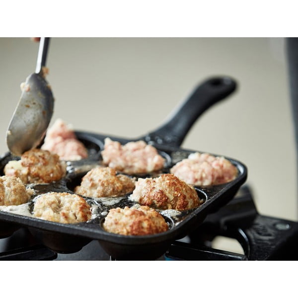 Öntöttvas serpenyő kisméretű palacsintához 19x34 cm – Holm-image-1