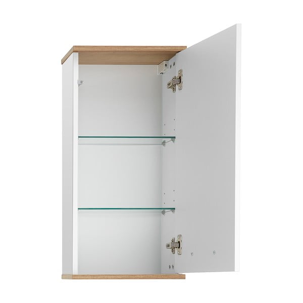 Fehér függő fürdőszoba szekrény 36x75 cm Set 923 - Pelipal-image-3