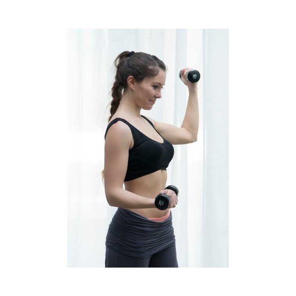 AirFlow Technology Fit fekete és fehér melltartó, méret M - InnovaGoods-image-4