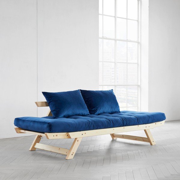 Bebop Natural/Velvet Navy variálható kanapé - Karup-image-2