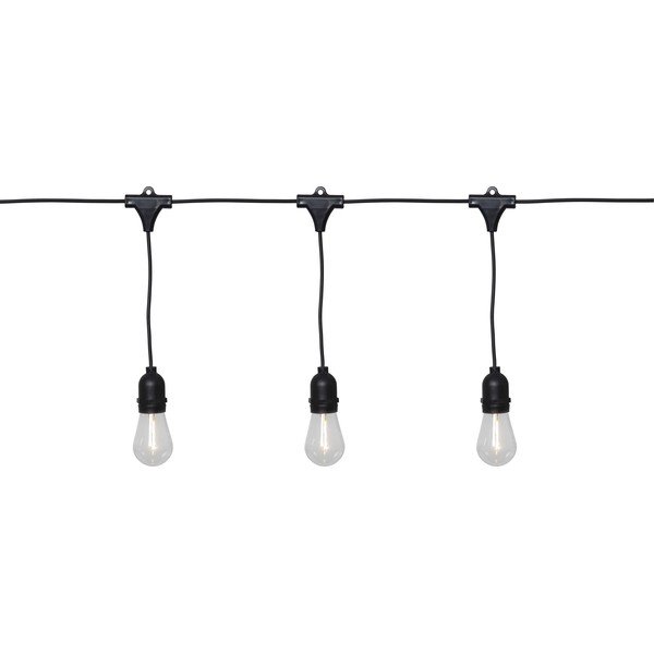 String fekete kültéri LED fényfüzér, hosszúság 3,6 m - Star Trading-image-2