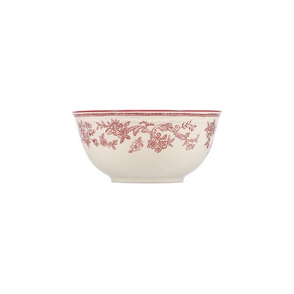 Borvörös-elefántcsont színű porcelán tálka Cyril – S|P Collection-image-4