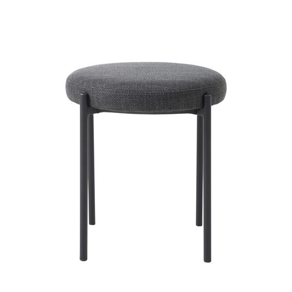 Sötétszürke fém ülőke Pelican – Unique Furniture-image-2