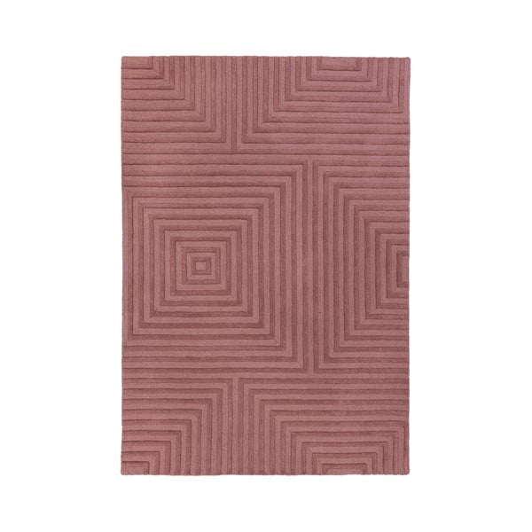 Estela lila gyapjú szőnyeg, 160 x 230 cm - Flair Rugs