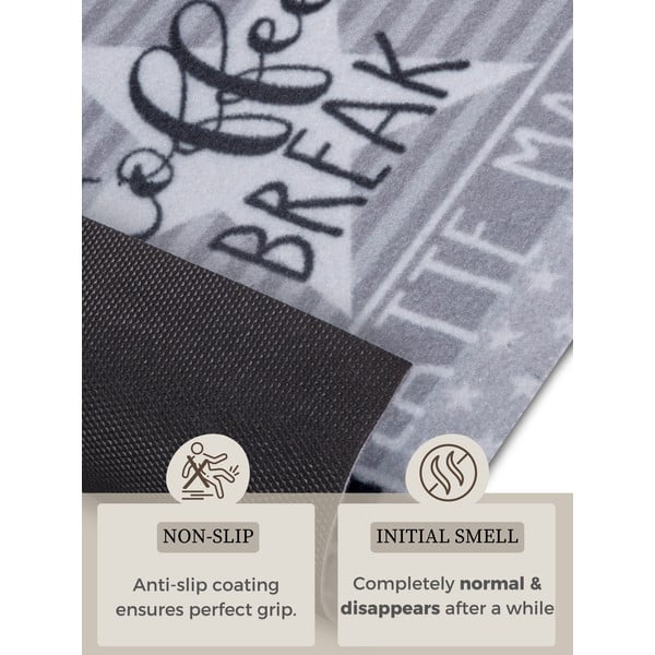 Szürke futószőnyeg 50x150 cm Its Time for Espresso – Hanse Home-image-4