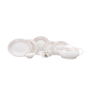 Dots 61 db-os porcelán étkészlet - Güral Porselen