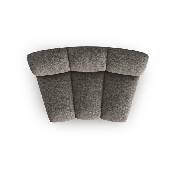 Sötétszürke kanapé modul (középső rész) Lupine – Micadoni Home-image-2