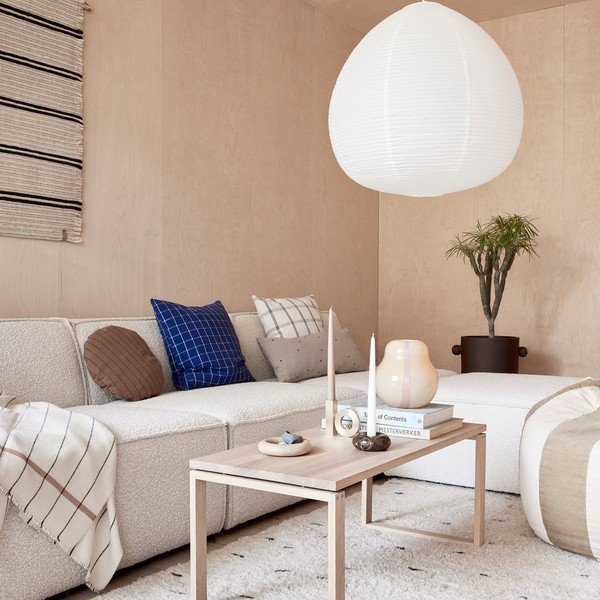 Elefántcsont színű lámpabúra ø 60 cm Kojo – OYOY Living Design-image-1