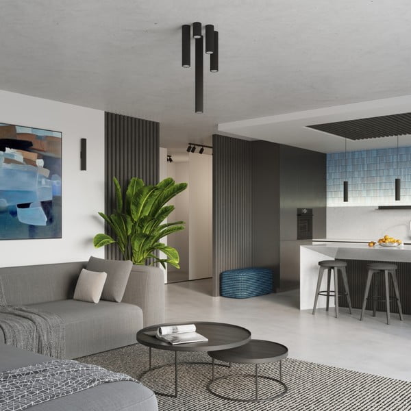 Fekete spotlámpa Gleam – Sollux-image-2