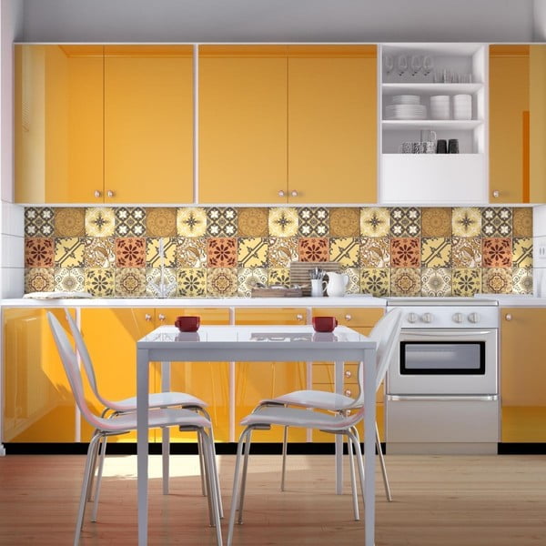 Cottage 9 db-os matrica szett, 10 x 10 cm - Ambiance-image-4