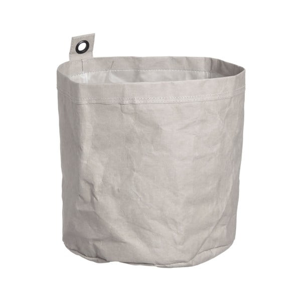Home szürke szennyestartó kosár mosható papírból, ⌀ 23 cm - Furniteam