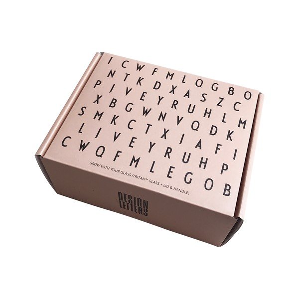 Grow With Your Cup rózsaszín gyerekbögre - Design Letters-image-4