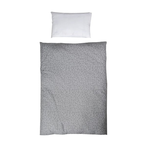 Pamut gyerek ágyneműhuzat babaágyhoz 100x135 cm Miffy – Roba-image-1