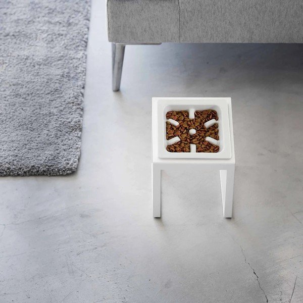 Kerámia tálka állvánnyal kisállatoknak Nooks – YAMAZAKI-image-3