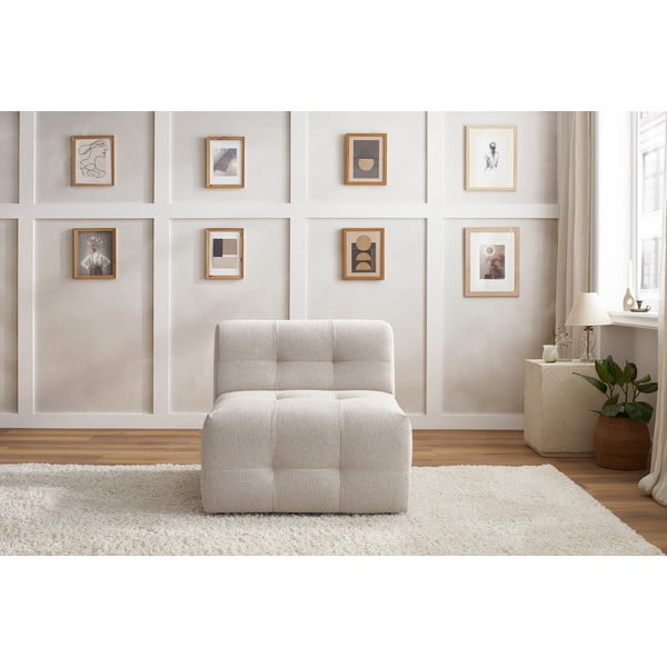 Bézs kanapé modul Kleber - Bobochic Paris-image-1