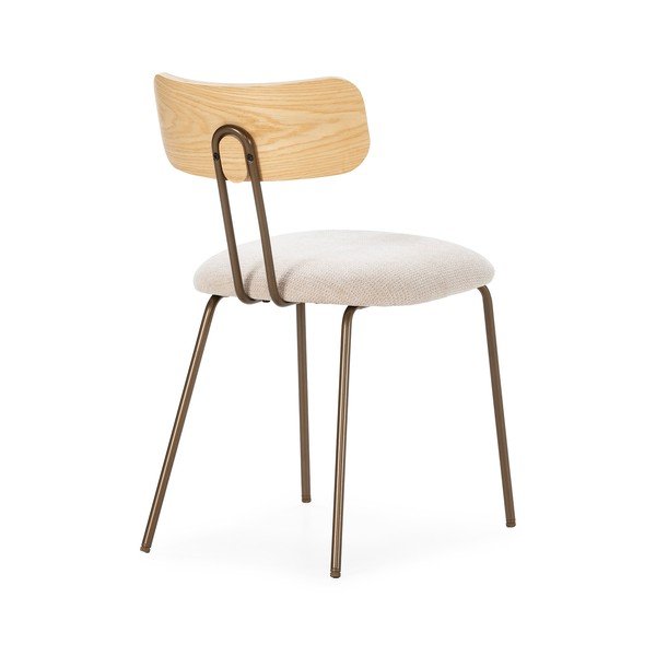 Bézs-natúr színű kárpitozott étkezőszék Olimpia – MOME-image-4