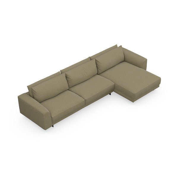 Világoszöld sarokkanapé (variálható) Samba – Furninova -image-3