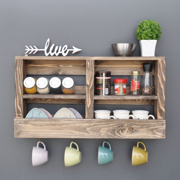 Ayako fali polc fogasokkal-image-1