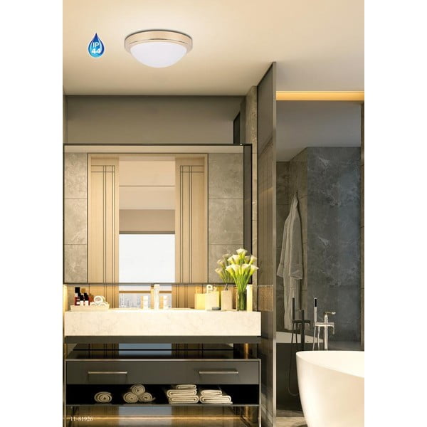 Aranyszínű mennyezeti lámpa üveg búrával ø 28 cm Roda – Candellux Lighting-image-1