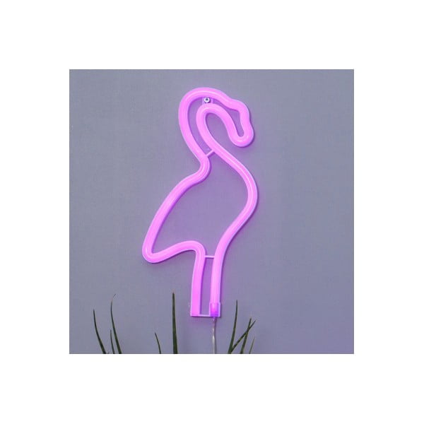 Flamingo Neonlight rózsaszín fali LED fénydekoráció - Best Season