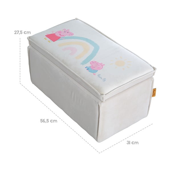 Fehér gyerek pad Peppa Pig – Roba-image-4