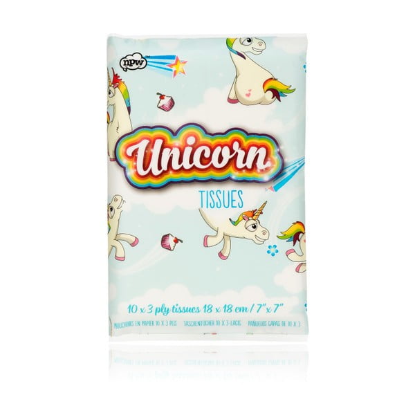 Unicorn egy csomag 3-rétegű papír zsebkendő - npw™