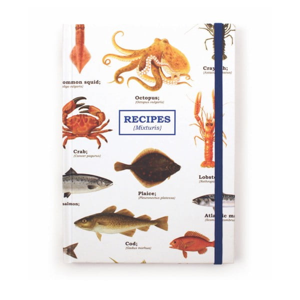 Sea Life jegyzetfüzet receptekre - Gift Republic