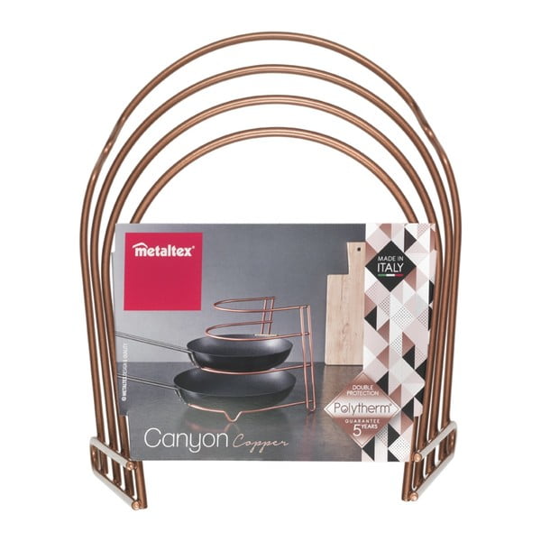 Sárgaréz színű serpenyőtartó - Metaltex-image-4