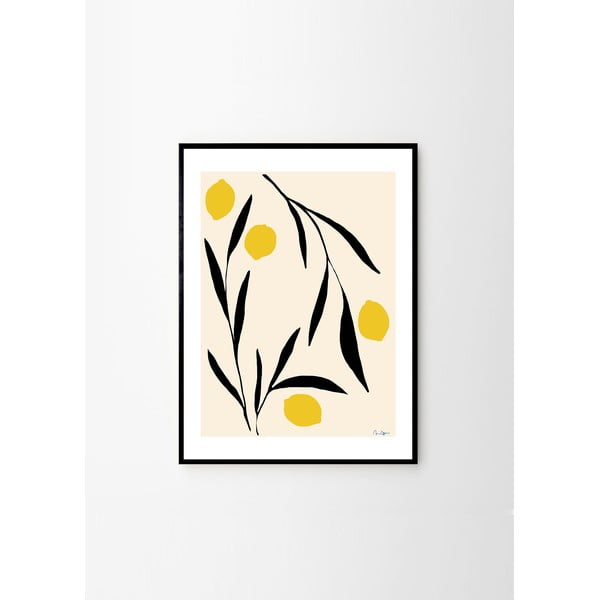 Poszter 50x70 cm Lemon – Anna Mörner – The Poster Club-image-3