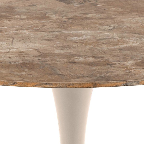 Kerek étkezőasztal kerámia asztallappal ø 90 cm Malta – Actona-image-4