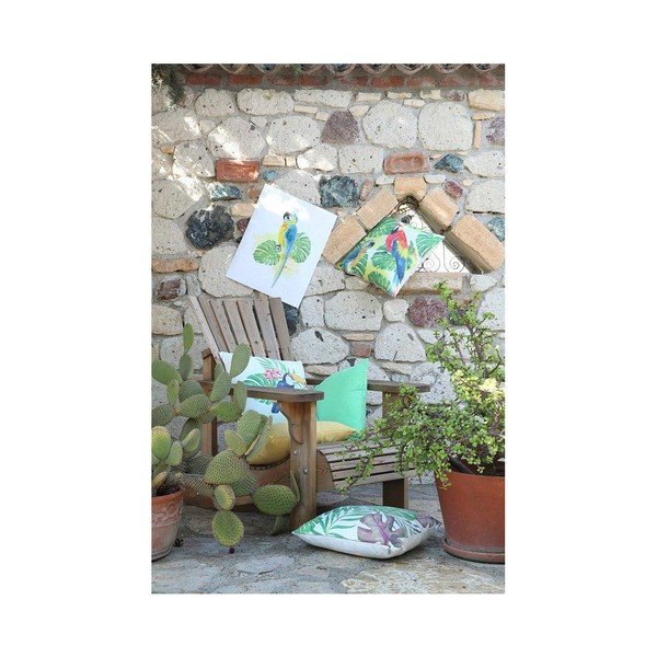 Monstera Heaven zöld párnahuzat, 43 x 43 cm - Mike & Co. NEW YORK-image-2