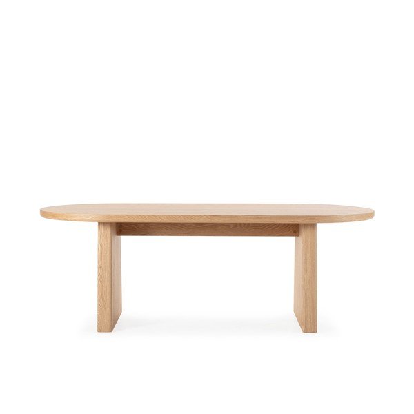 Étkezőasztal kőrisfa dekorral 100x200 cm Blair – MOME-image-3