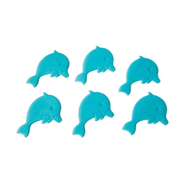 Gyerek csúszásgátló alátét fürdőkádba 12x8 cm Dauphins – Spirella