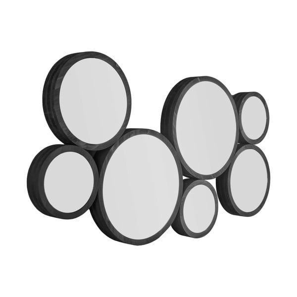 Fali tükör tömörfa kerettel 90x48 cm Wall Art – PT LIVING-image-2