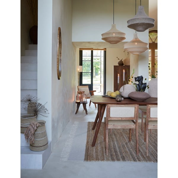 Natúr színű textil szőnyeg 200x350 cm Ivaro – Light & Living-image-1