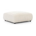 Krémszínű kordbársony lábtartó Justin – Ropez