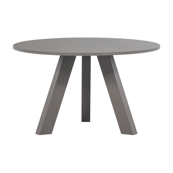 Tölgyfa kerek étkezőasztal ø 129 cm Rhonda – WOOOD