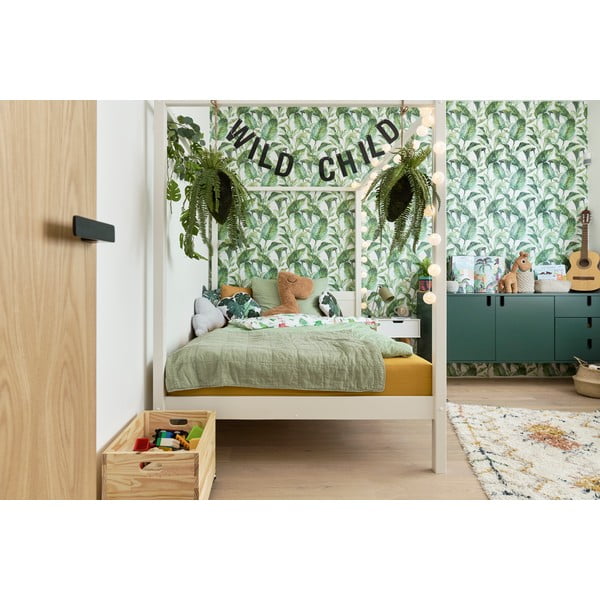 Fehér gyerekágy 140x200 cm PINO CANOPY – Vipack-image-3