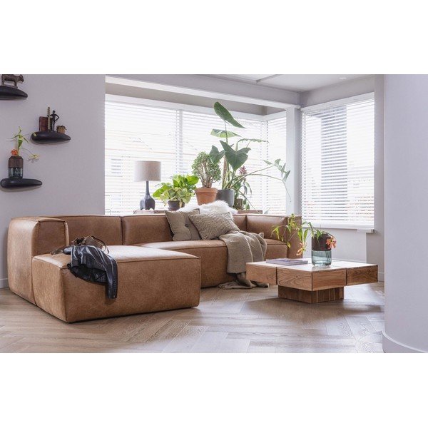 Világosbarna lámpabúra ø 35 cm Asta – WOOOD-image-1