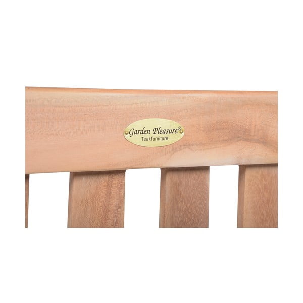 Natúr színű tömörfa kerti pad Solo – Garden Pleasure-image-4